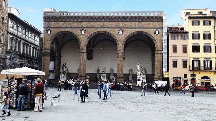 Florença Loggia Dei Lanzi