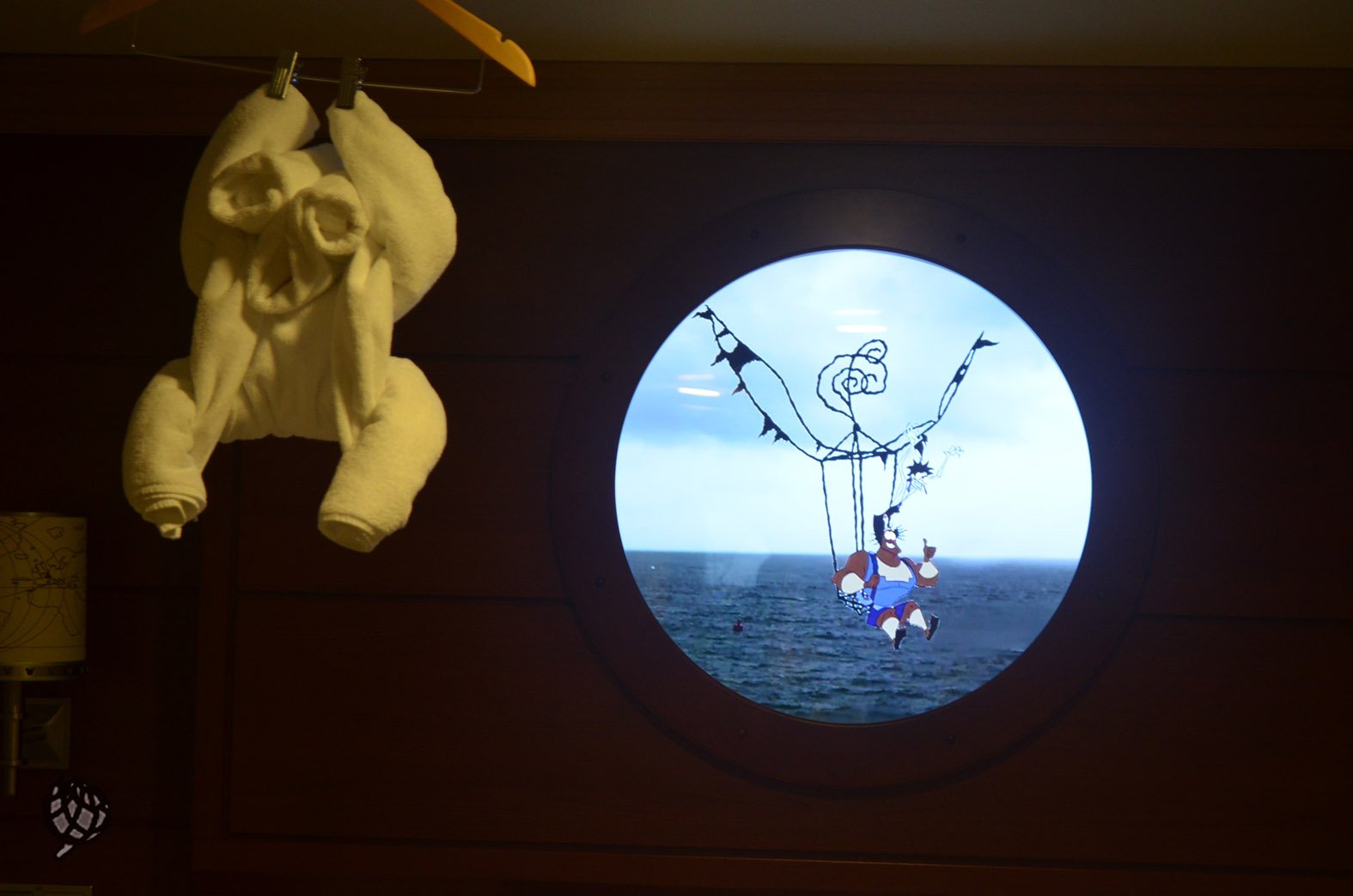 cabine toalha macaco