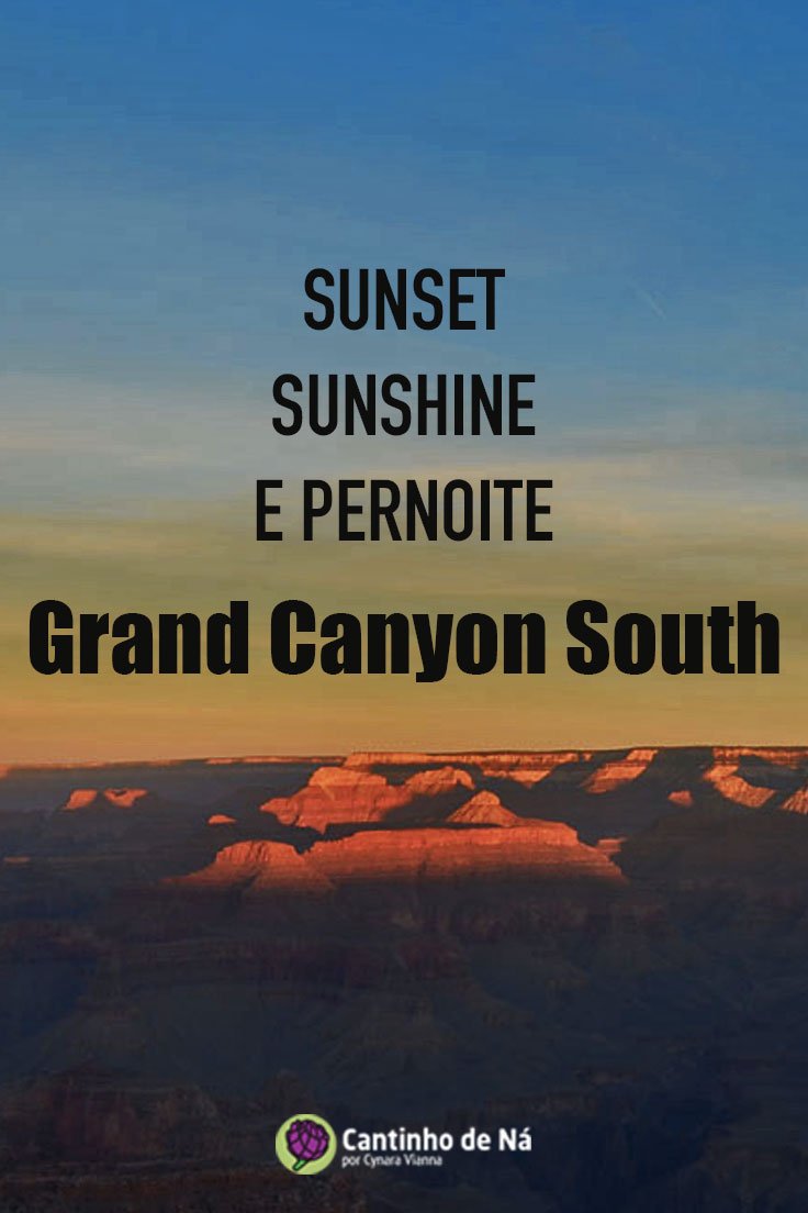 Pernoite no Grand Canyon South