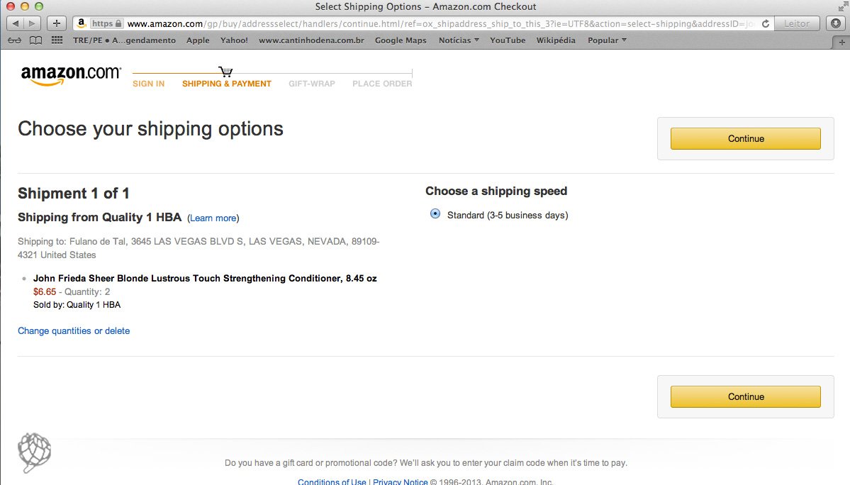 tela Amazon compra wish list6