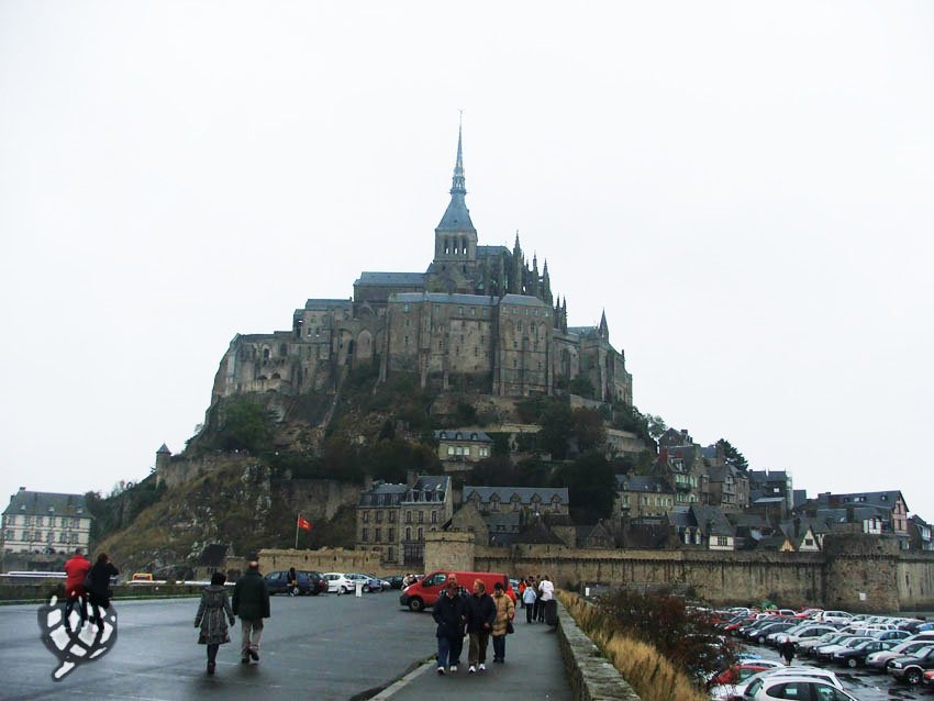 Perrengue em Mont Saint Michel Perrengue em Mont Saint Michel