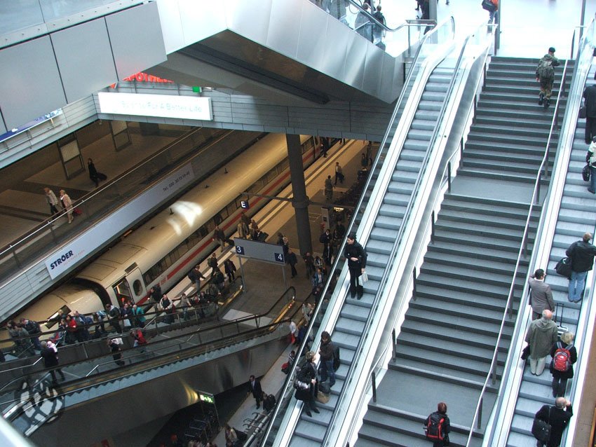 estação de trem de Berlim Estação de Berlim