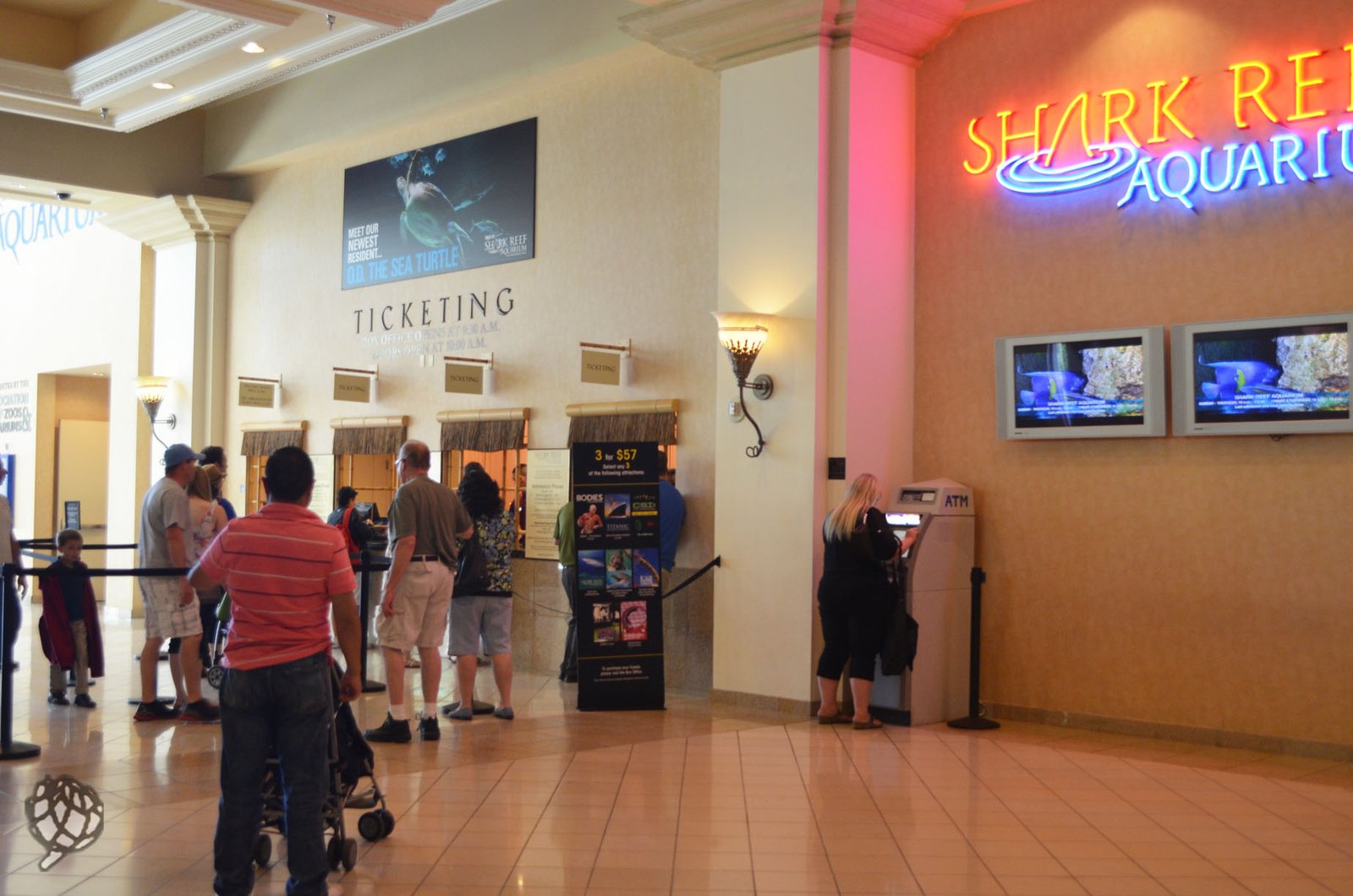 Aquario LV bilheteria