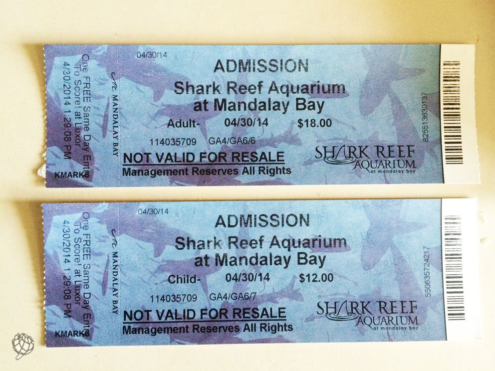 Aquario LV ingressos