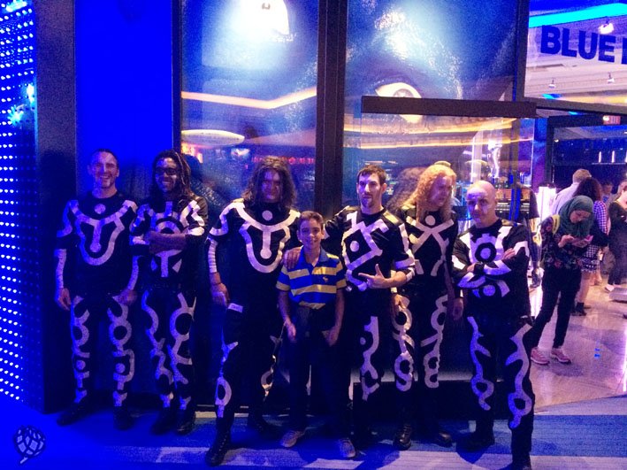 Blue Man Las Vegas banda