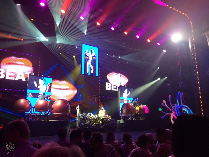 Blue Man Las Vegas palco1