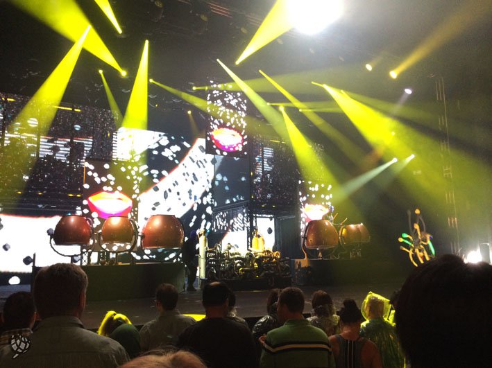 Blue Man Las Vegas palco2