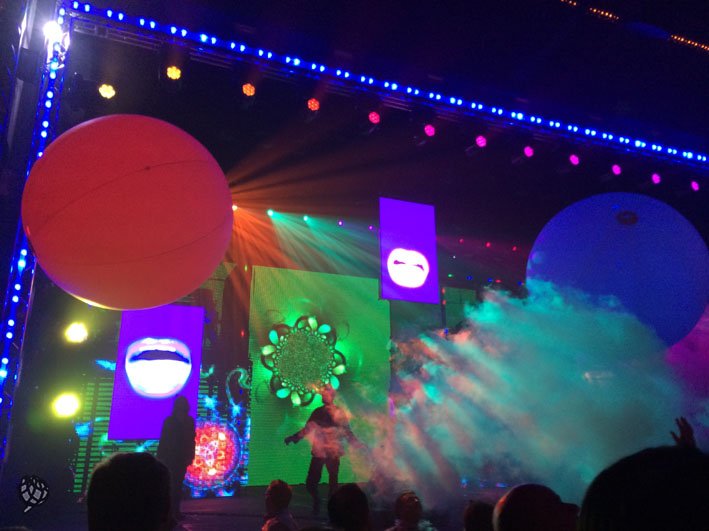 Blue Man Las Vegas palco3