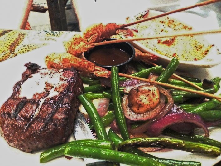 Rainforest Las Vegas prato Ricardo