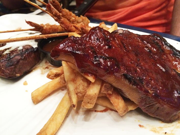 Rainforest las Vegas prato de Victor