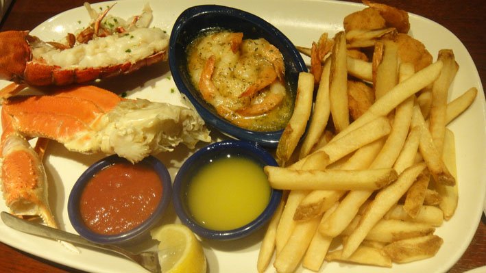 red Lobster Las Vegas prato1