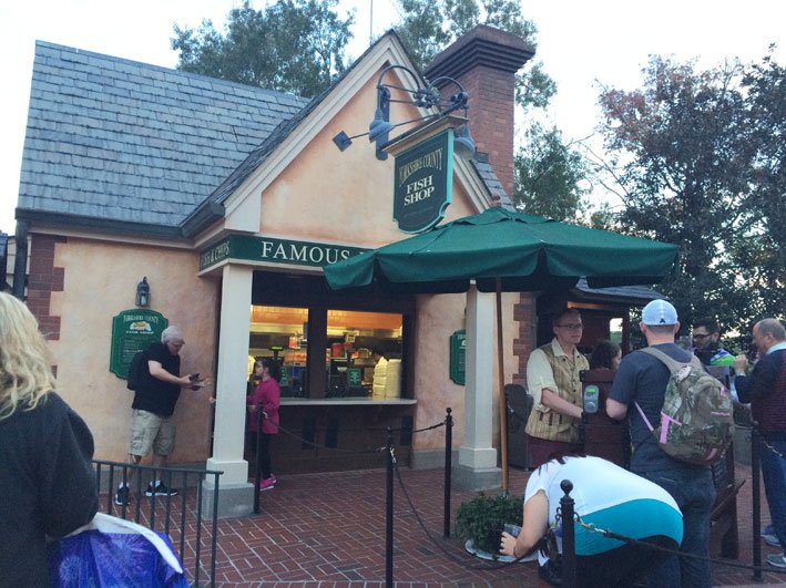 Fachada do Yorkshire County no Epcot