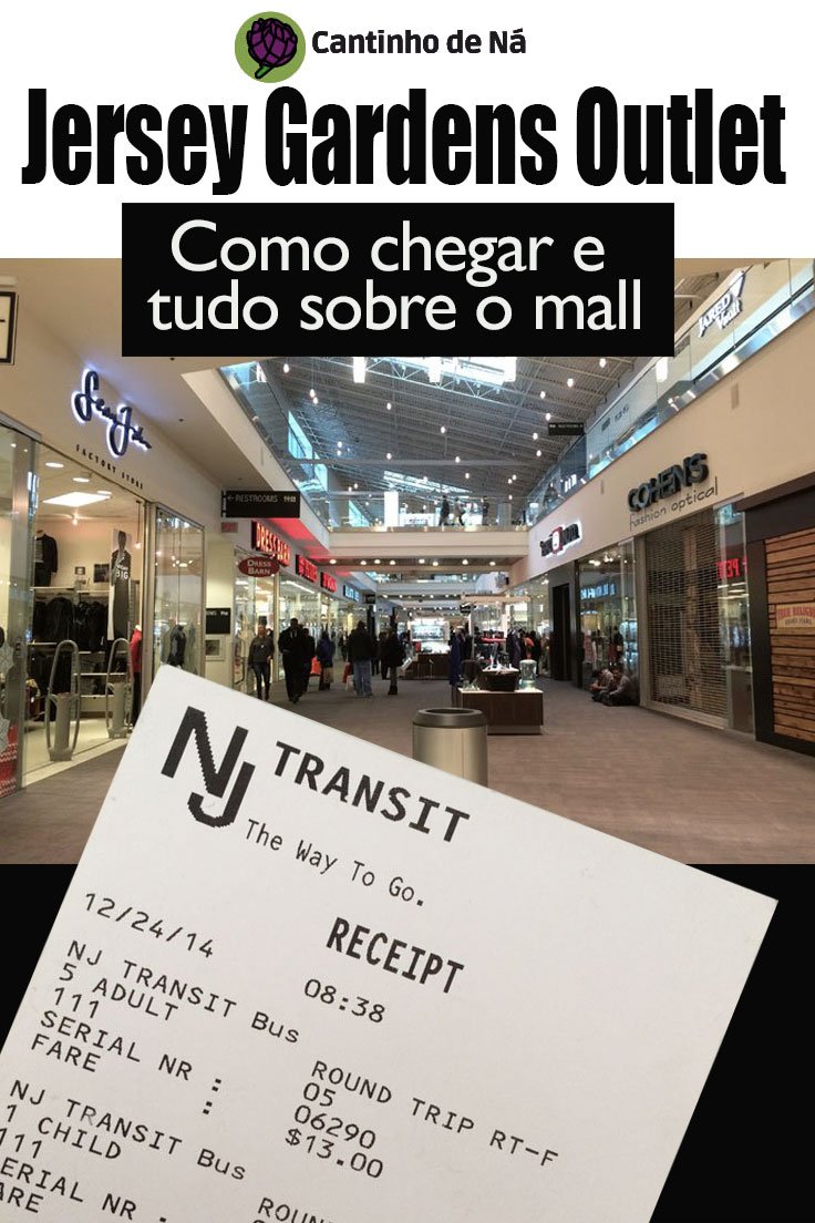 Tudo sobre o Jersey Gardens Mall perto de New York