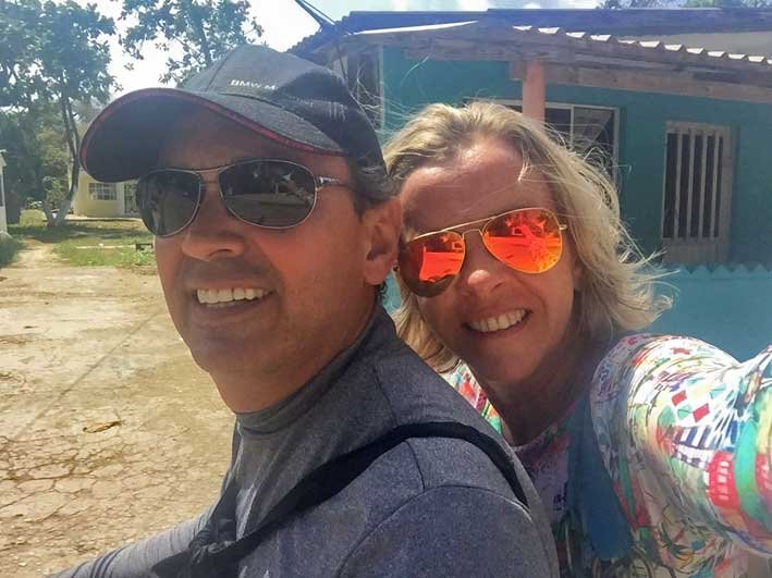 Scooter na ilha