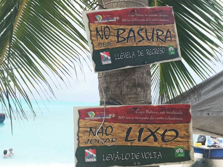 Como-e-o-passeio-a-Cayo-Bolivar-placas