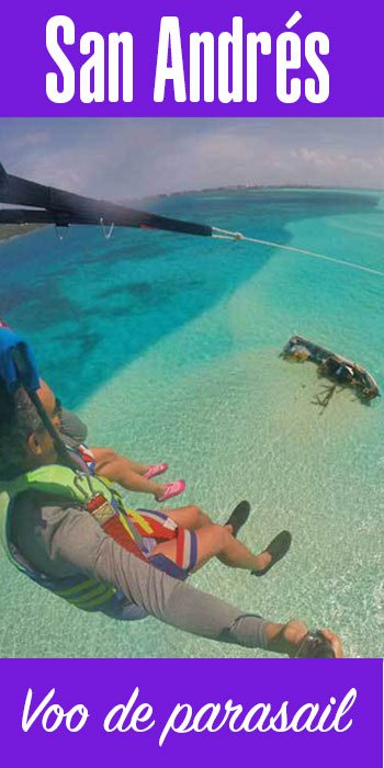 Tudo sobre o voo de parasail em San Andrés