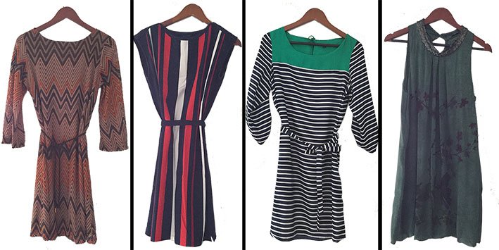 Vestidos comprados nos Estados Unidos