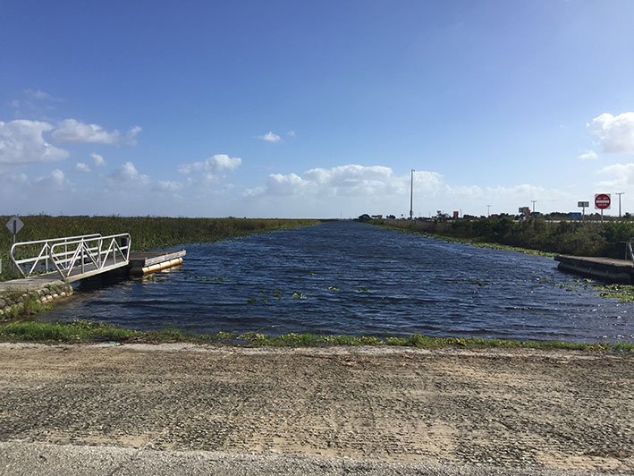 Pela estrada na Flórida