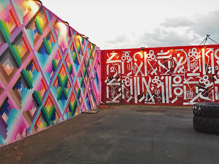 Mural do Wynwood Walls Wynwood arts district