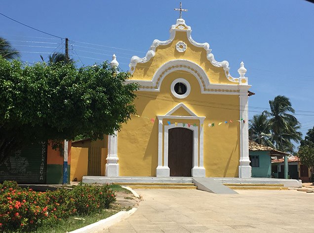 Caminho para praia Patacho