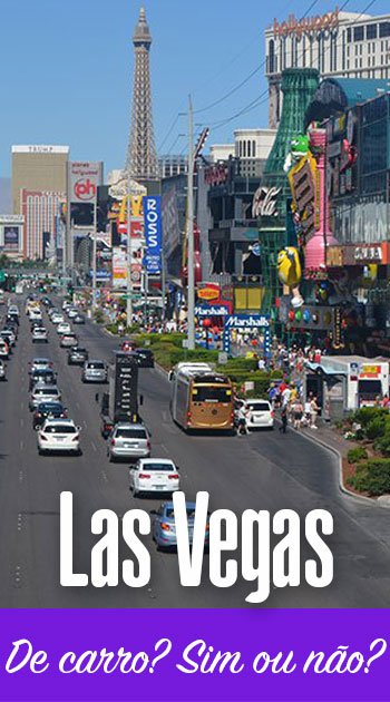 De carro em Las Vegas