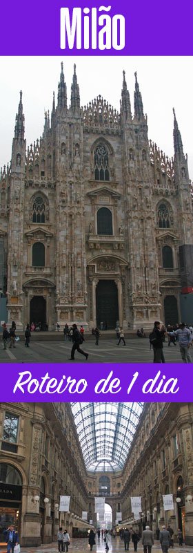 Roteiro de 1 dia em Milão