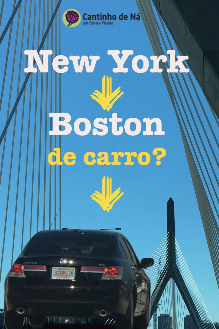 Vale a pena ir de carro de New York para Boston?