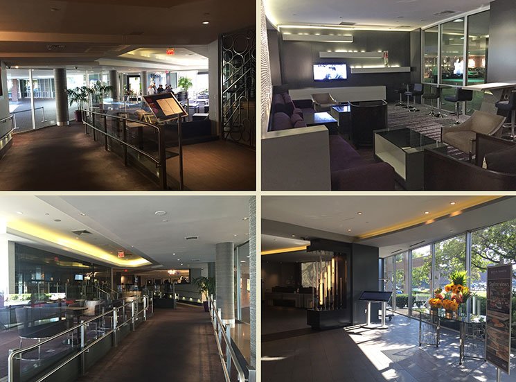 hotel em Boston lobby