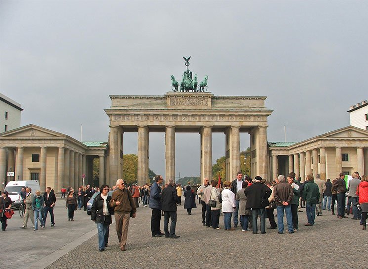 Portão de Brandenburgo Berlim