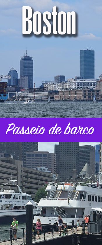 Passeio de barco em Boston
