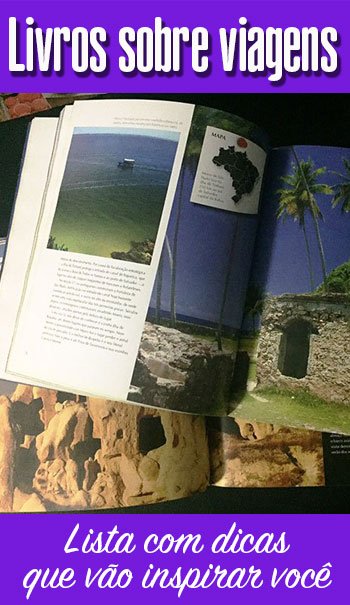 Livros sobre viagens para inspirar