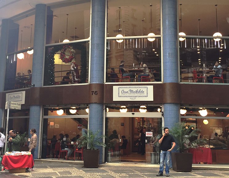 Fachada da Casa Mathilde