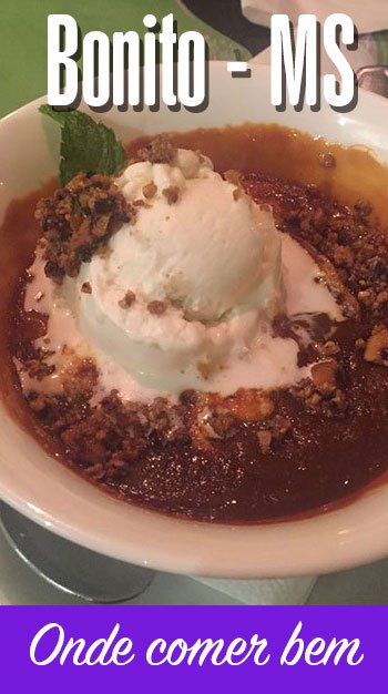 Onde comer em Bonito-MS