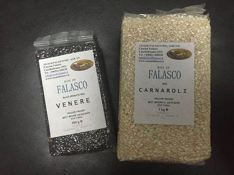 Arroz para risoto do Eataly