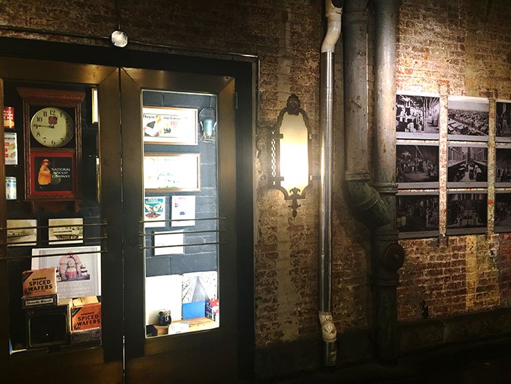 Detalhes das paredes do Chelsea Market