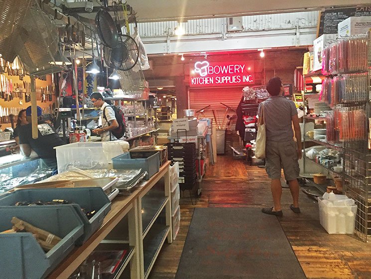 Loja de utensílios de cozinha no Chelsea Market