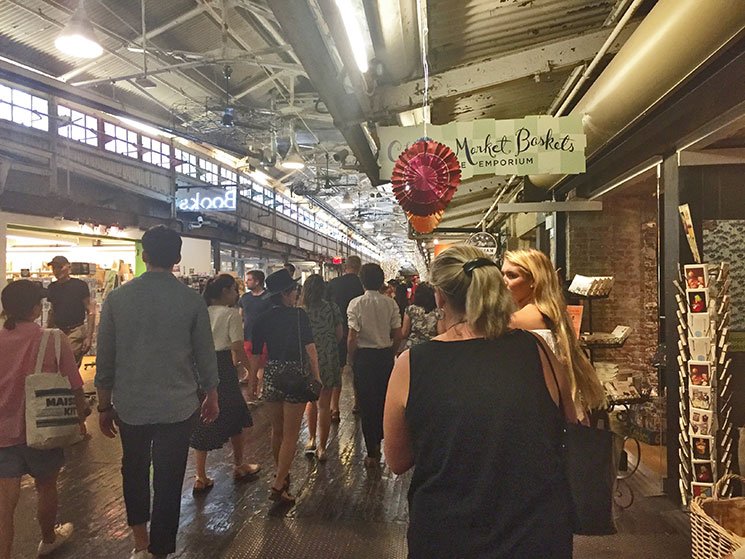 Corredores do Chelsea Market
