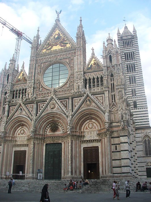 Fachada do Duomo de Siena