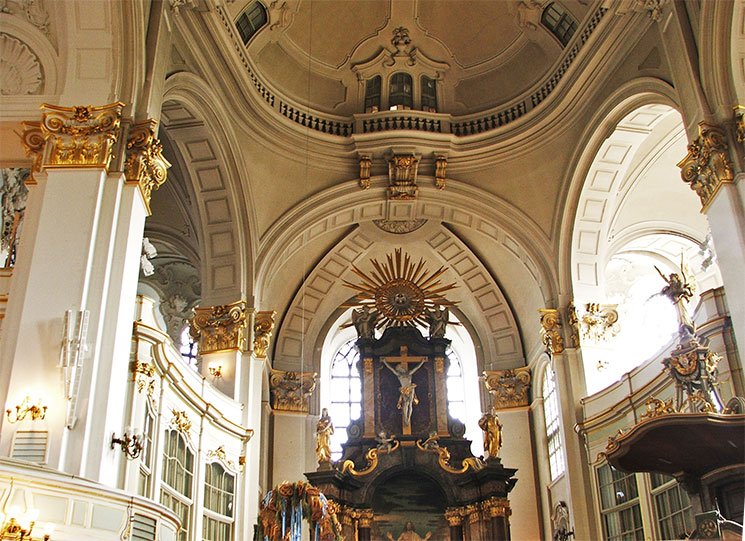 Igreja St Michael's em Hamburgo