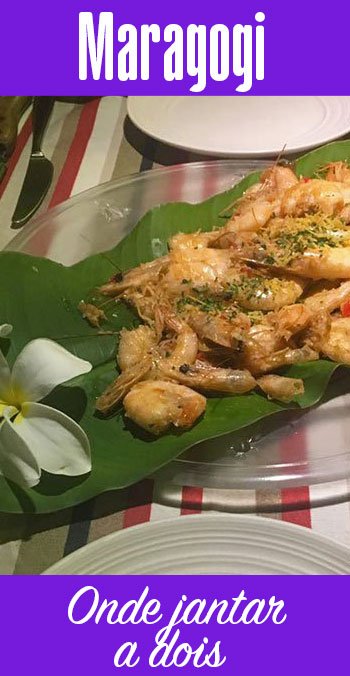 Onde jantar em Maragogi