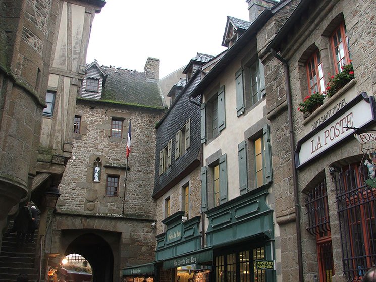 Grand Rue em Mont Saint Michel