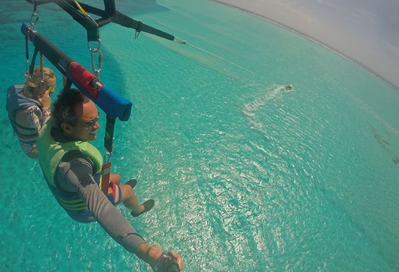 Parasail em San Andrés