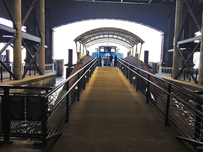 Porto para pegar o ferry em Hoboken