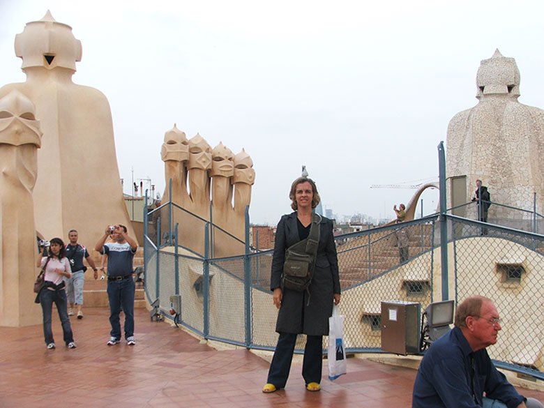 Cobertura da Casa MIlà ou La Pedrera