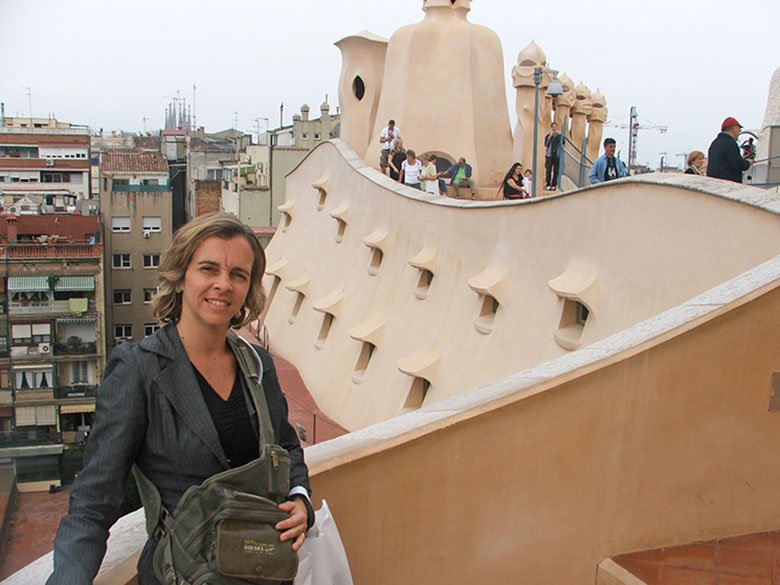 Tehado da Casa MIlà ou La Pedrera