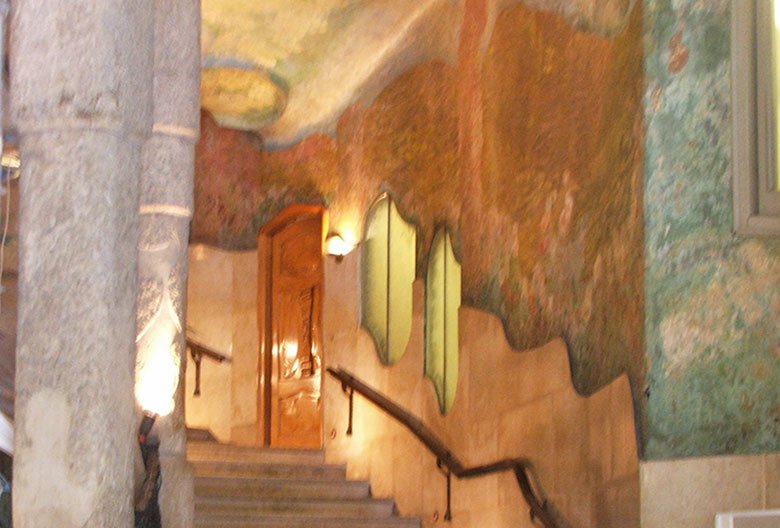 Sala de exposições da Casa Milà ou La Pedrera