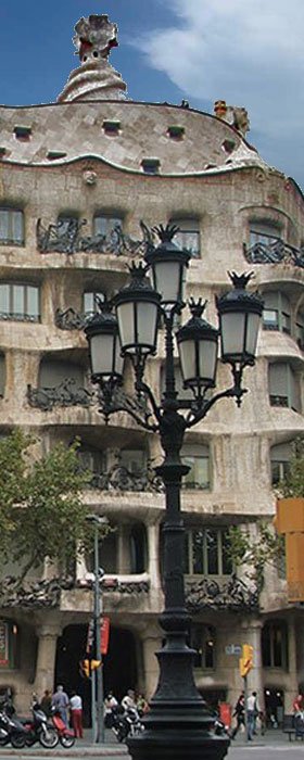 Casa MIlá ou La Pedrera em Barcelona