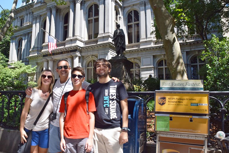 Viagem em família para Boston