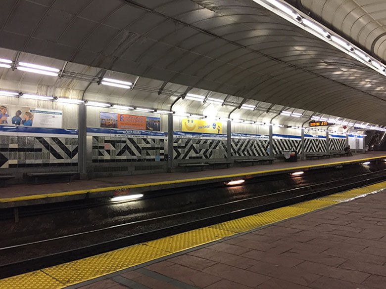 Metrô em Boston