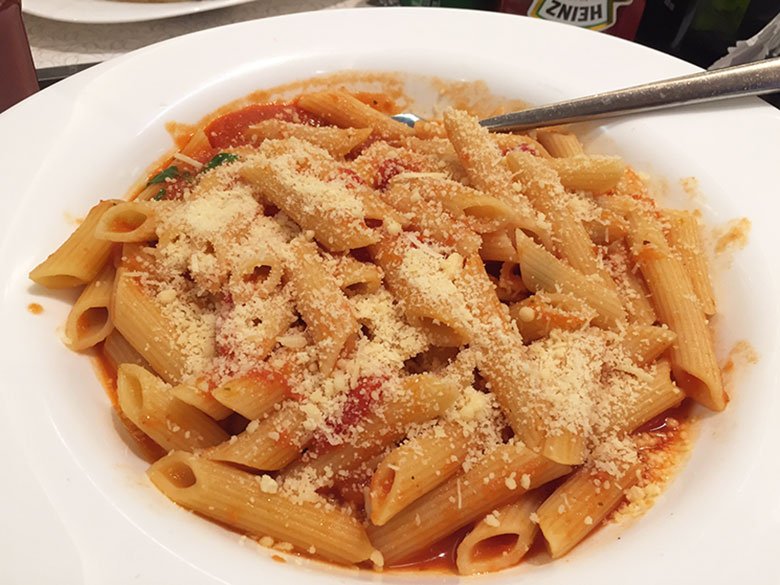 Penne da Padaria Bella Paulista